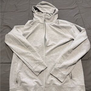 Lululemon Gray Full-Zip Hoodie
